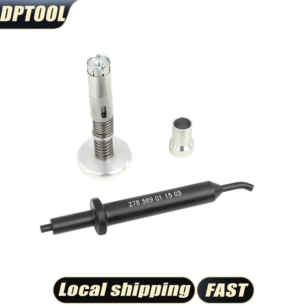 Fuel Injector Rail Seal Remover Installer Tool Kit Compatible with Mercedes B...
