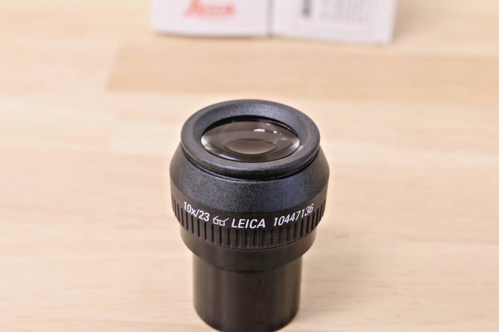 PAIR Leica Microscope Eyepiece 10x23B 10447136 INBOX G2U