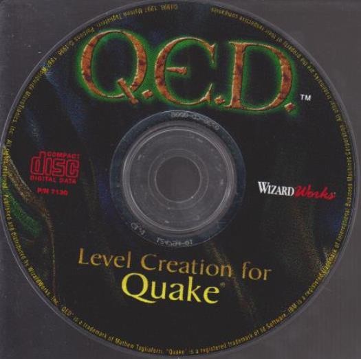 Q.E.D.: Level Creation For Quake PC CD create own game levels monsters features!