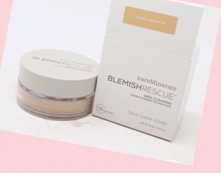Bareminerals Blemish Rescue Skin Clearing Loose Powder Foundation Neutral Med