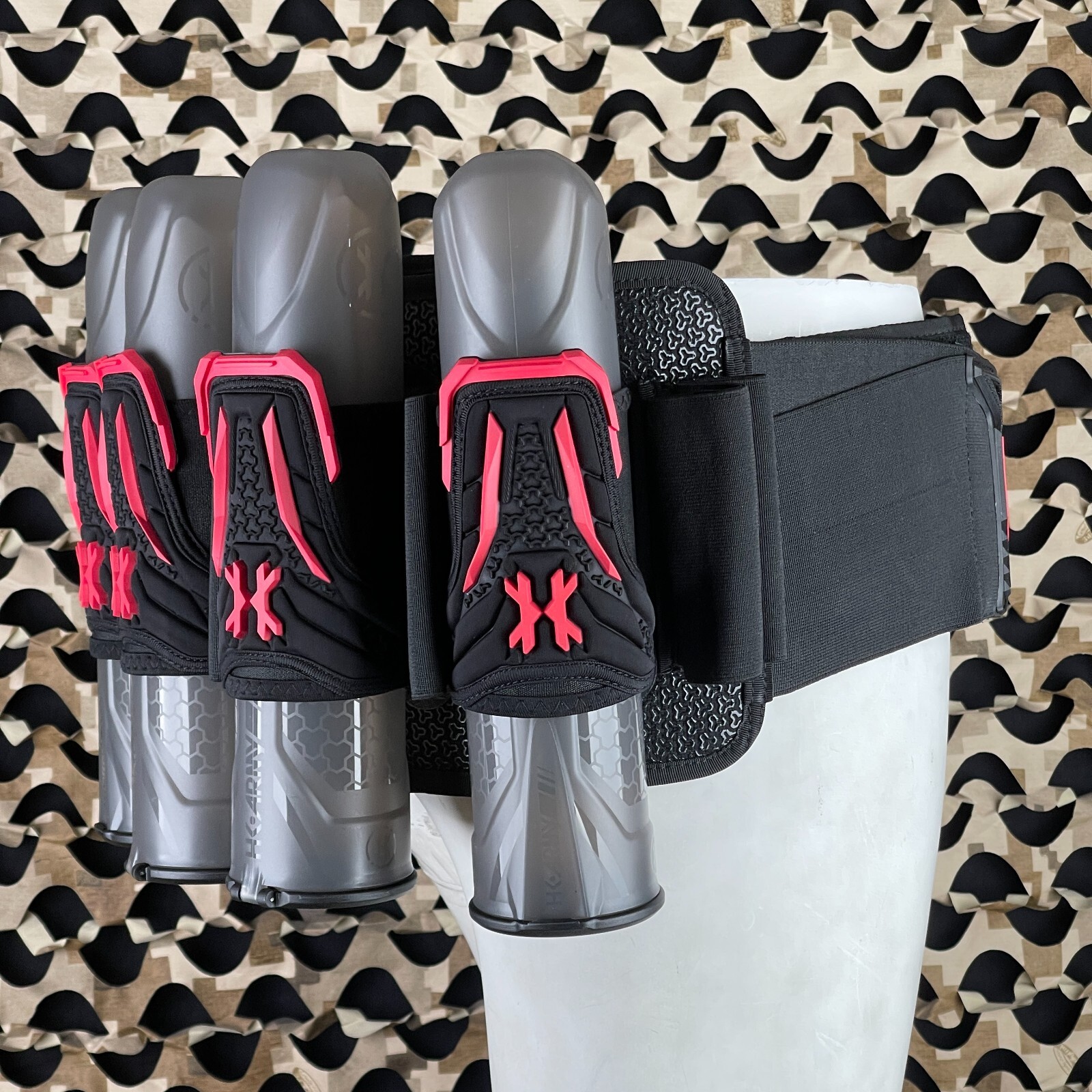 NEW HK Army Zero-G LITE Harness - 5+4+4 - Red