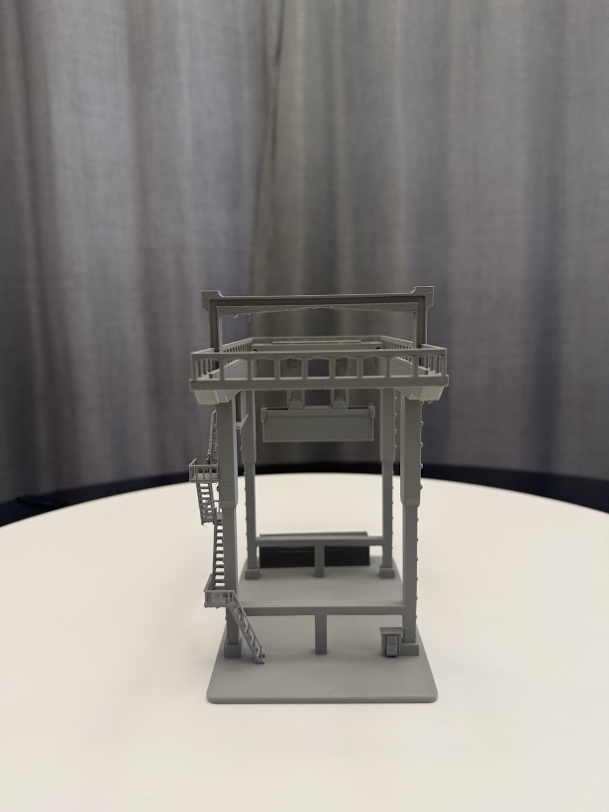 N Scale Container Crane - Taller Version / 1:160 Gauge / Mostly Assembled