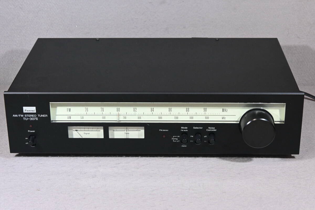 Excellent Sansui TU-307II Vintage AM/FM Stereo Tuner Tested & Fully Working