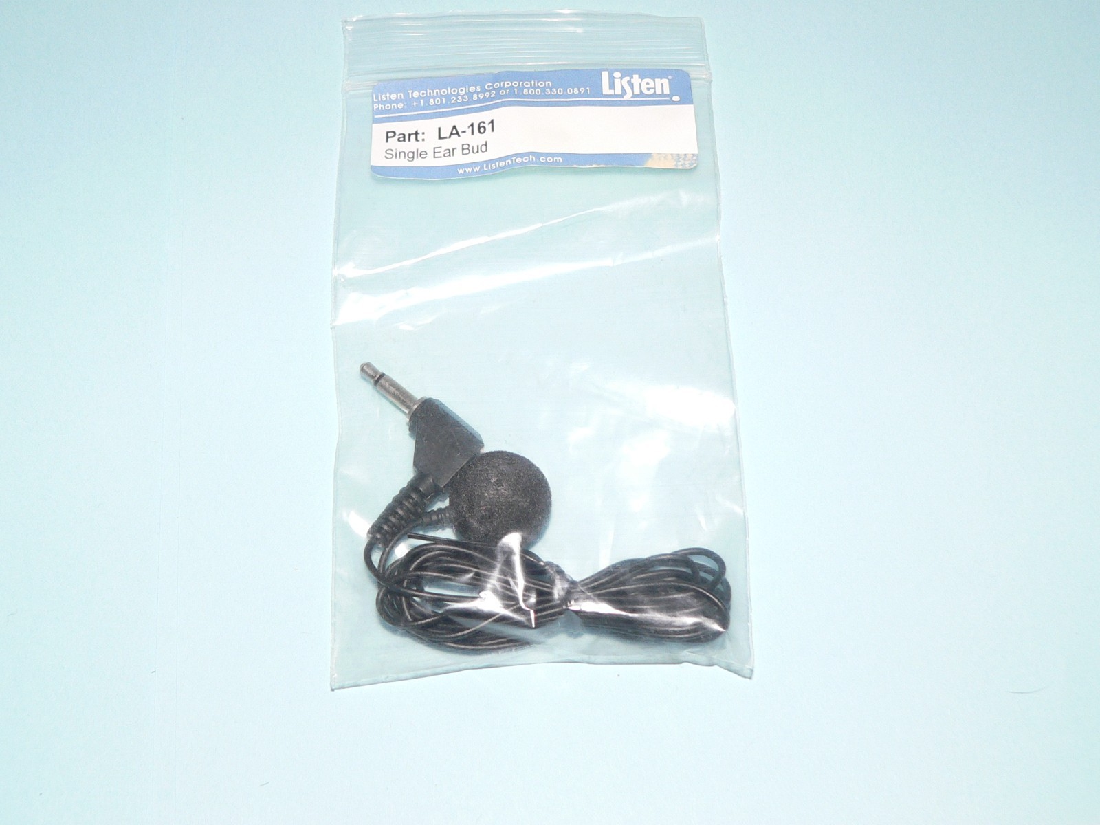Listen Technologies LA-161 Ear Bud New open