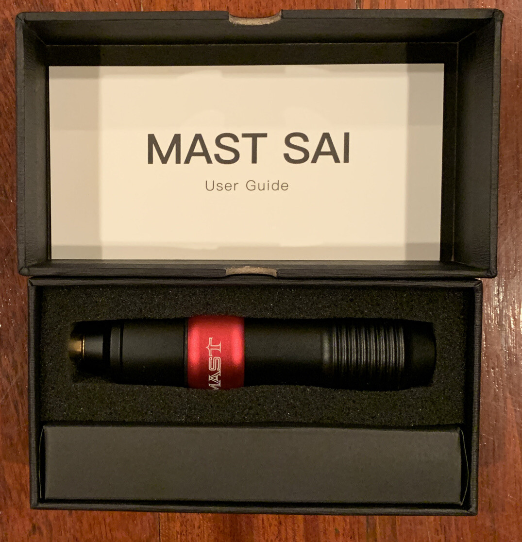 Mast Sai Tattoo Pen Machine, Rotary Custom Motor, 3.2mm And 3.7mm Stroke Length