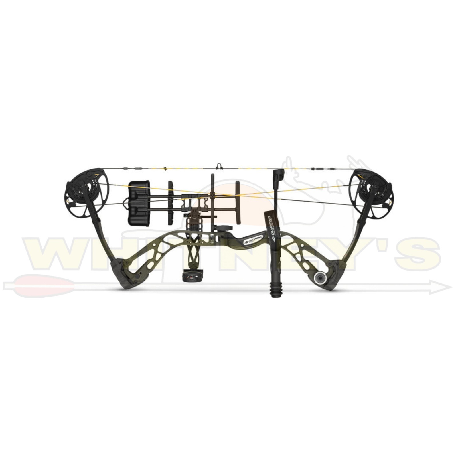 Diamond Pro 320 - Left Hand - 7-70lbs - 15"-31" - OD Green - A14500