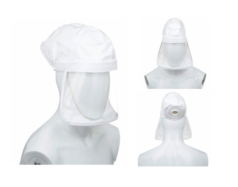 3M Tychem QC Head Cover BE-12-3, One Unit, Sz Regular, Breathe Easy Respirator 1