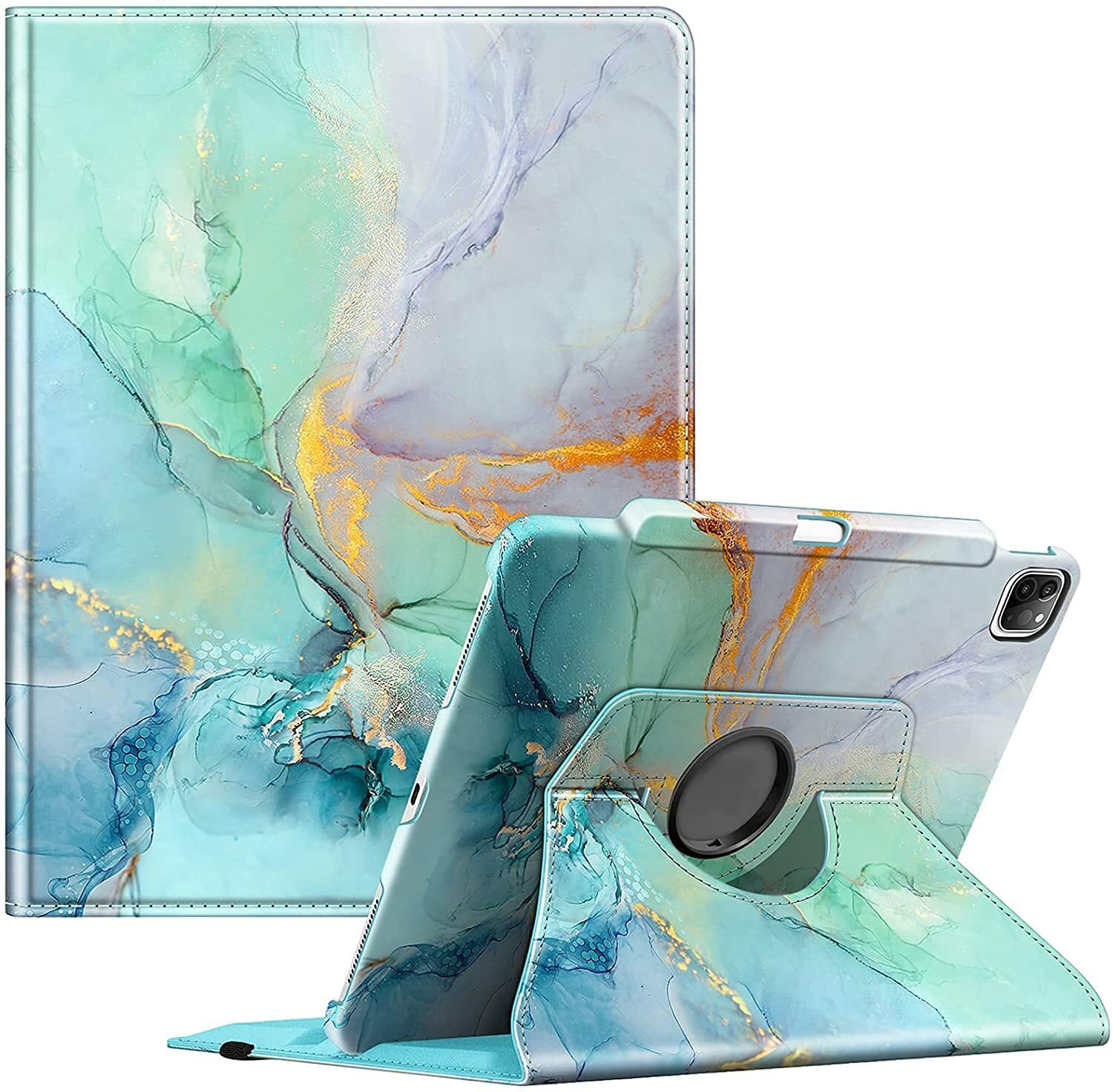 Rotating Case for iPad Pro 12.9" 5th/4th/3rd Gen 360° Swiveling Protective Cover