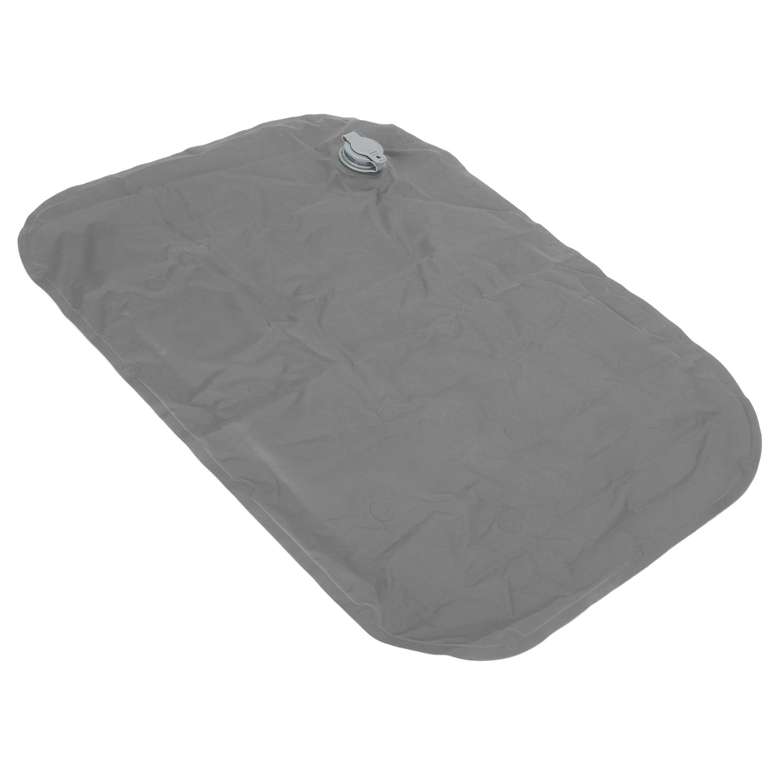 (Grey)Outdoor Inflatable Cushion Foldable Inflatable Sitting Pad Portable So BL