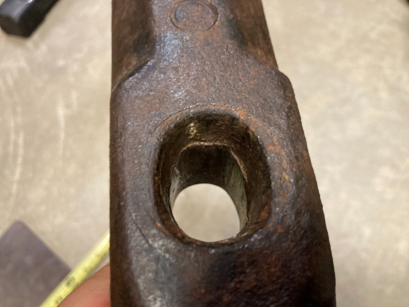 Vintage USM 8lb Sledge Hammer Head Octagonal Shape. Double stamped.