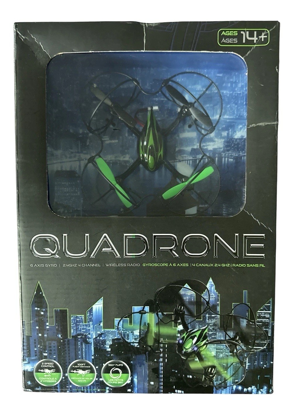 Quadrone  2.4GHz 4Ch 6 Axis Gyro Radio Control RC Quadcopter Drone