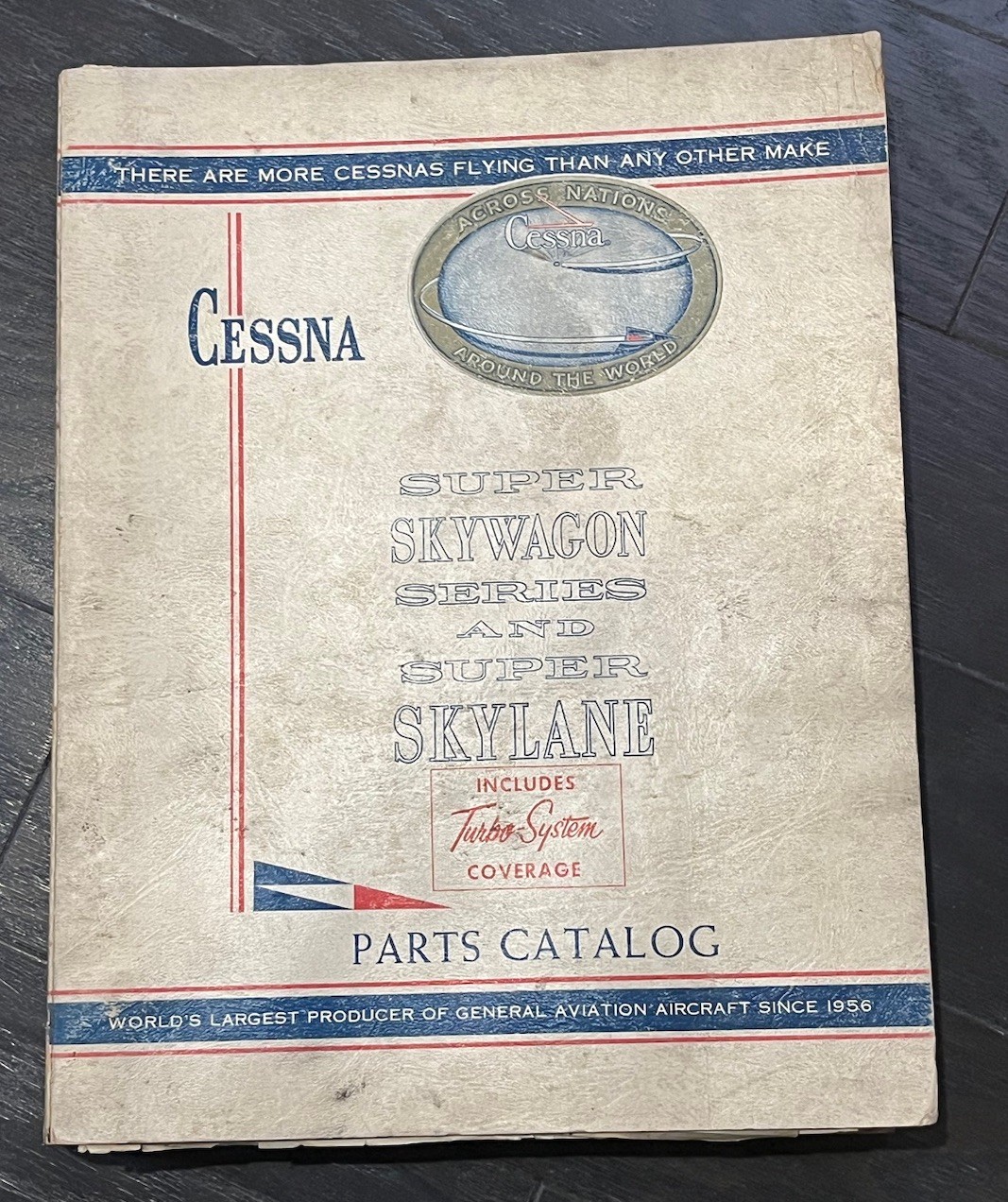 1965 CESSNA Super Skywagon Series and Super Skylane Parts Catalog Manual Orig.
