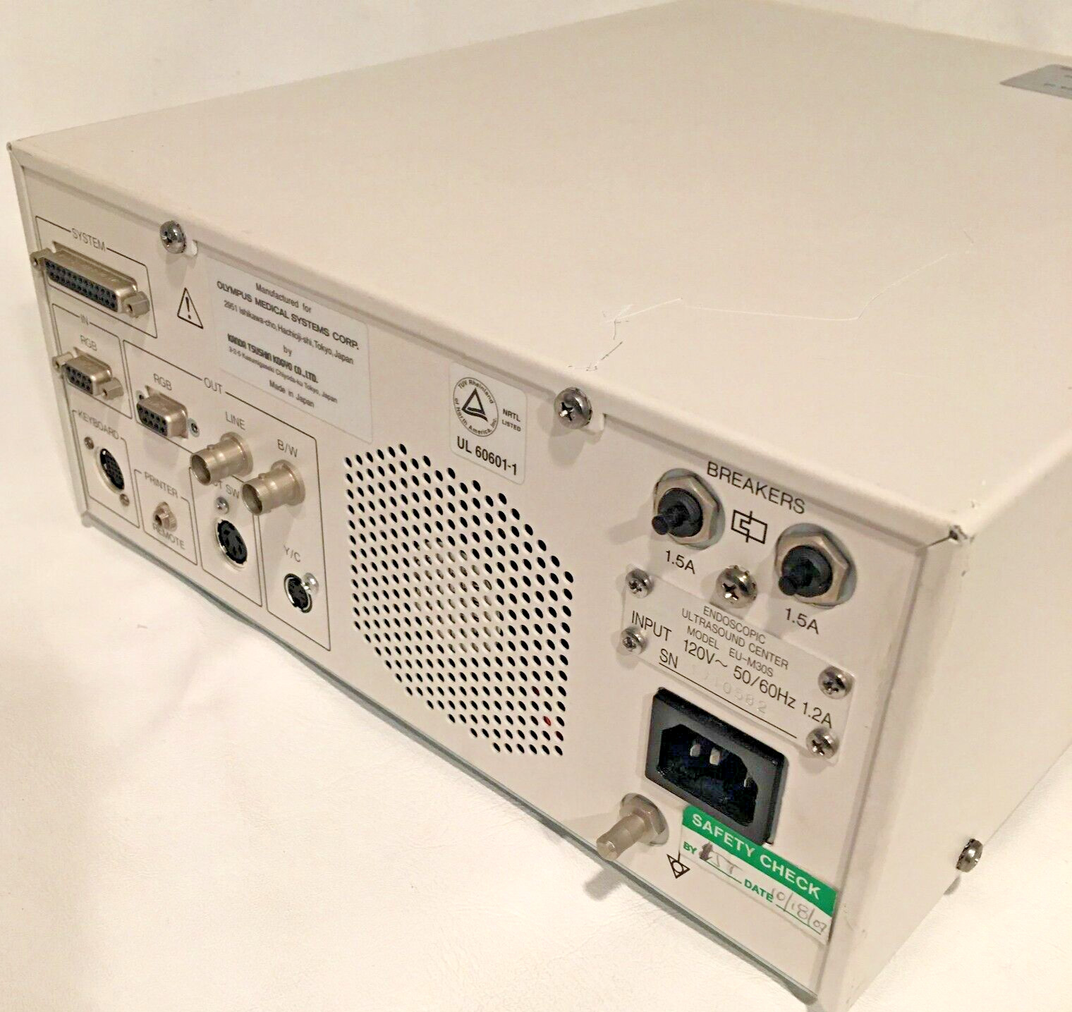 Olympus EU-M30S Endoscopic Ultrasound Processor