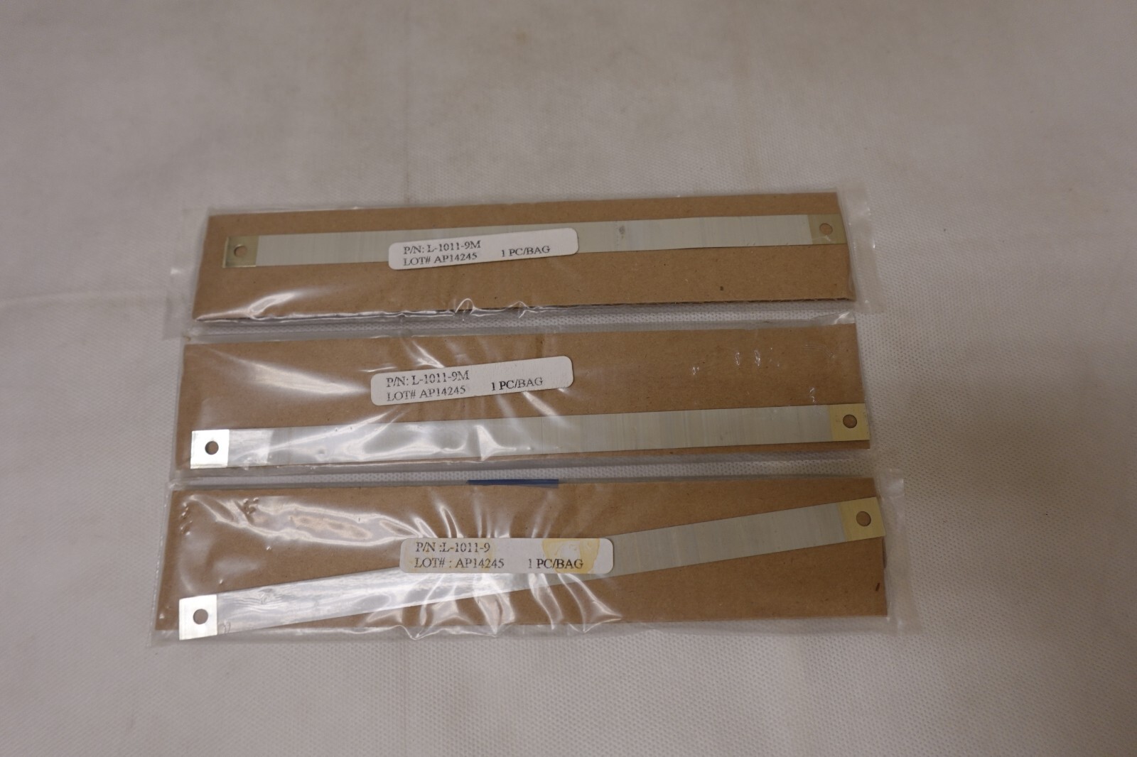 (3) Newark Electronics - Vintage Electronic 9" Ground Strap L-1011-9M / L-1011-9