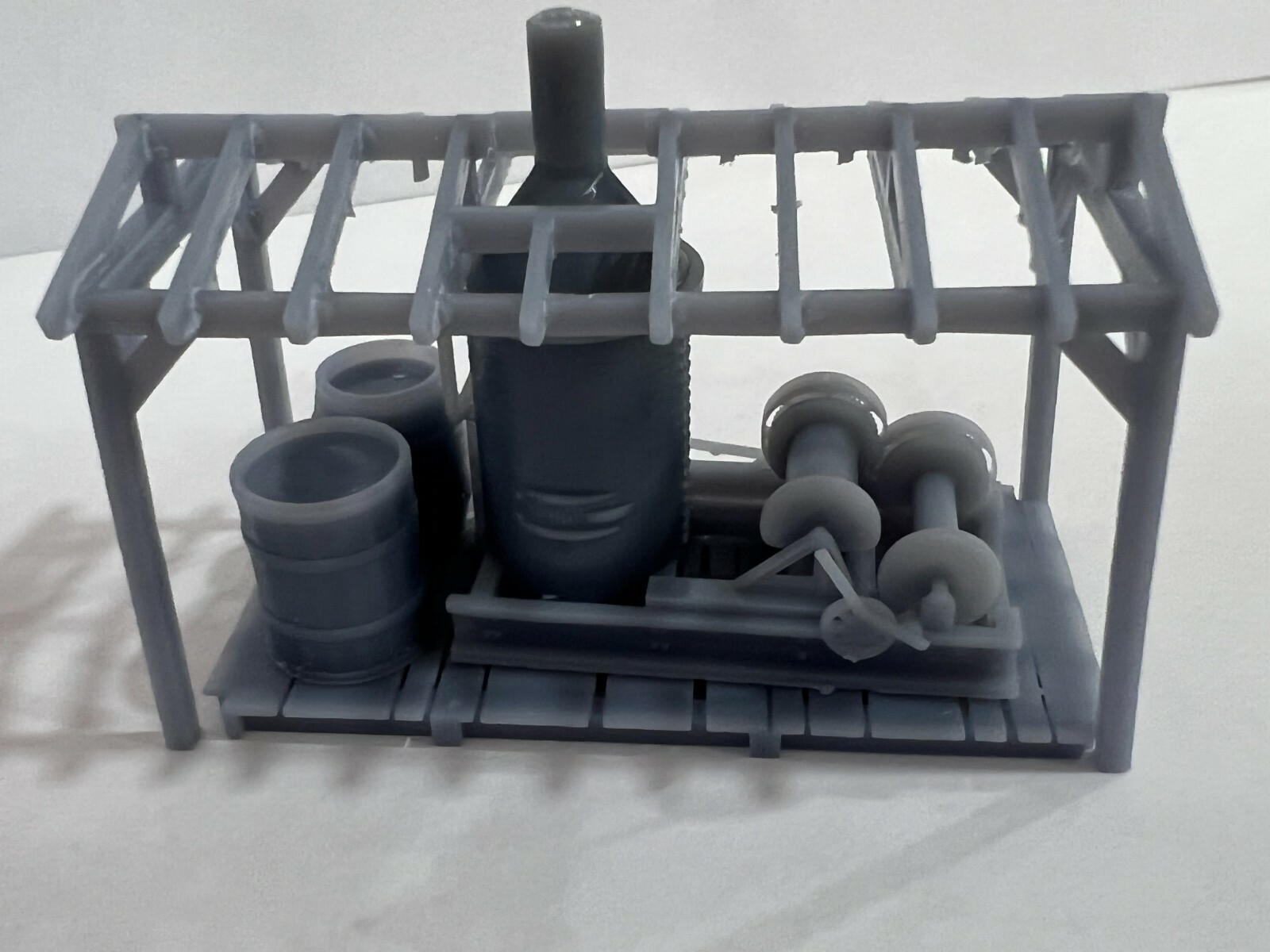 HO Scale Custom Steam Donkey Logging Engine