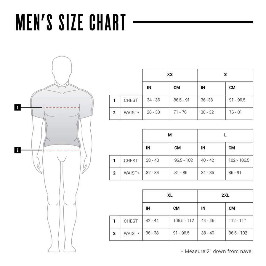 MENS CORE TRI TANK - BLACK AND WHITE