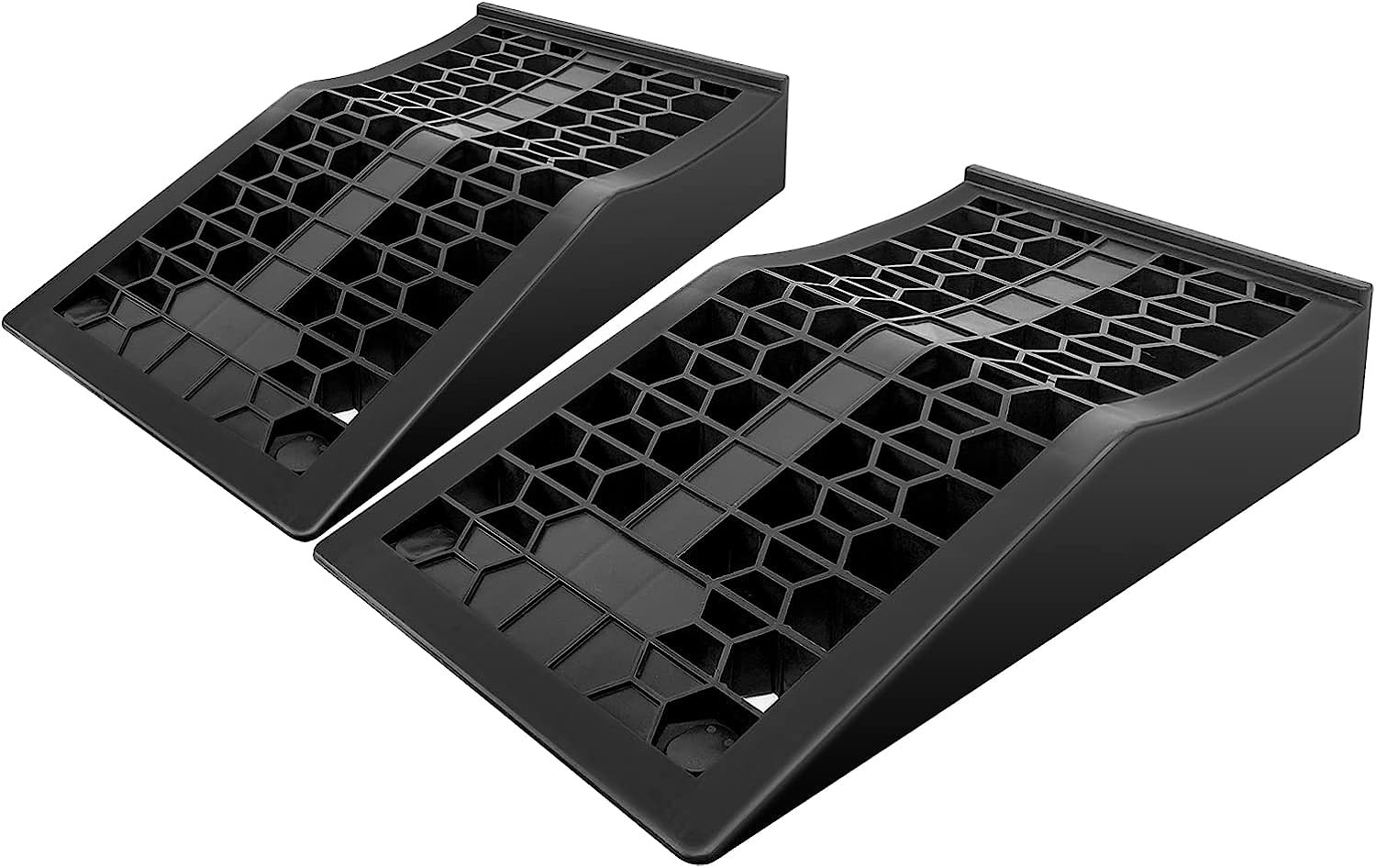 Car Ramps for Jack Support and Lift Vehicle Maintenance, Lightweight Low Profile