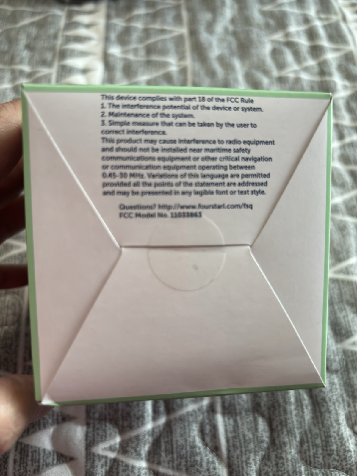 NIB Via LED Mini Color Changing Humidifier