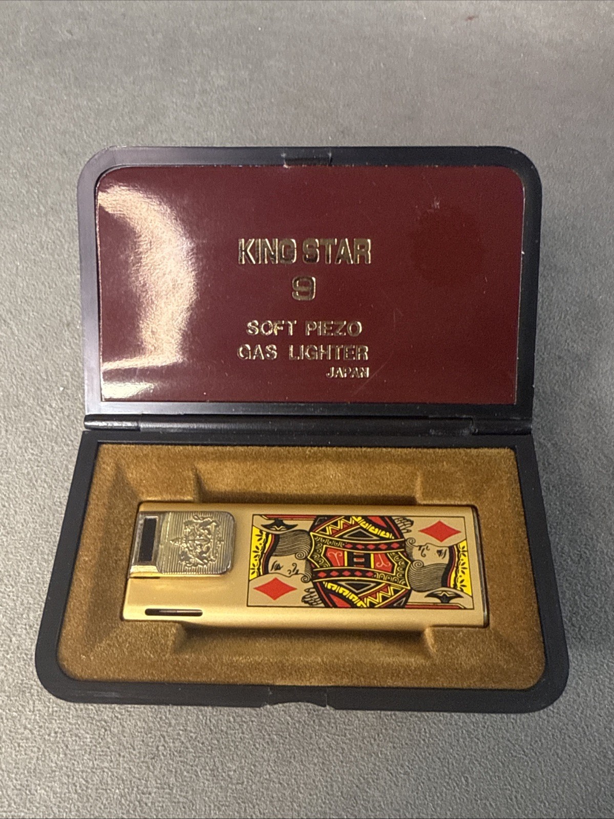 King Star 9 Soft Piezo Gas Lighter Japan