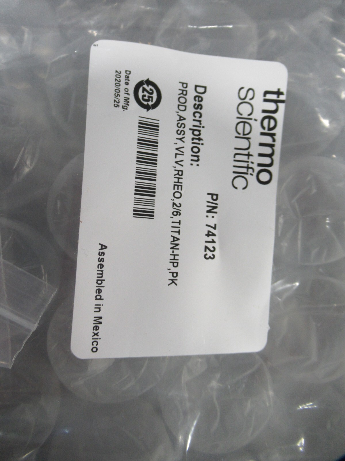 Thermo Scientific Dionex AS-AP Autosampler Valve Assy Kit 074123 74123 *Sealed*