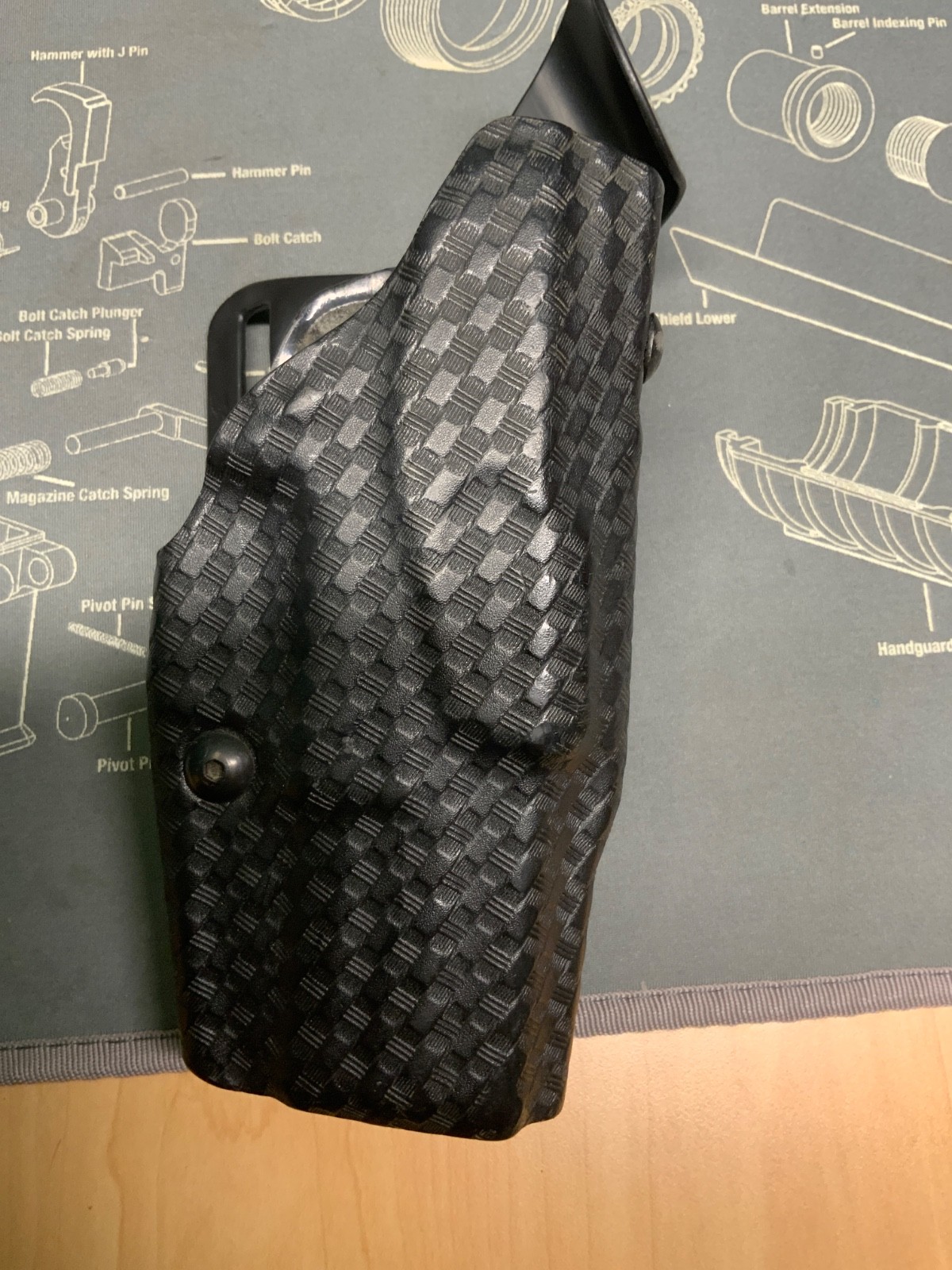 Safariland Basketweave Duty Holster 6325-148 Springfield XD RH