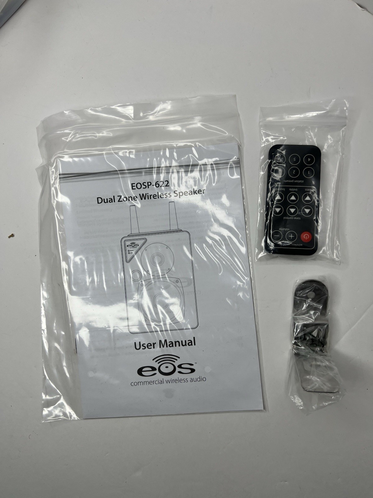 EOS EOSP-622 Commercial Dual Zone Wireless Speaker – Open Box