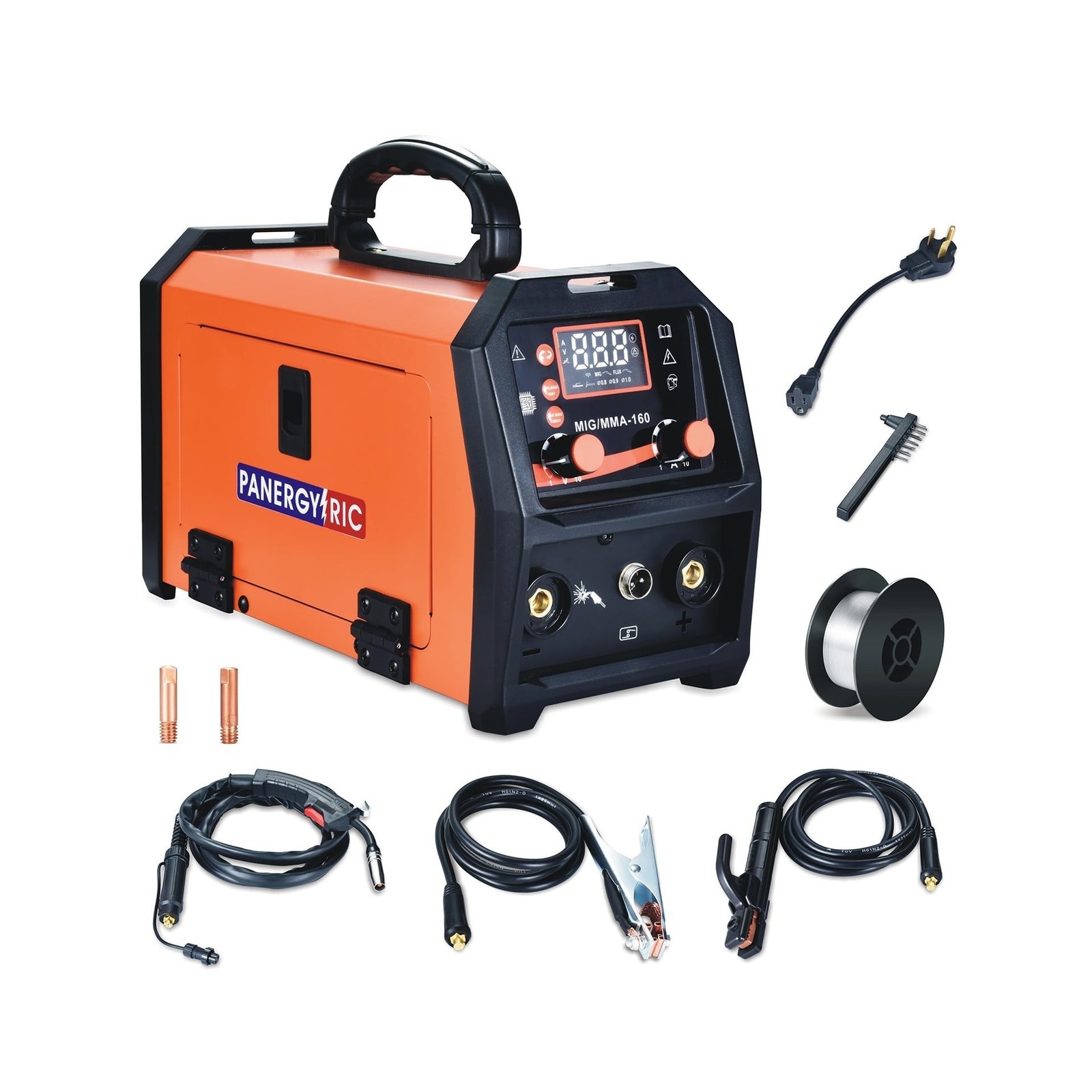 160A MIG Welder 110/220V Dual Voltage 3 in 1 Flux Core Lift TIG Stick