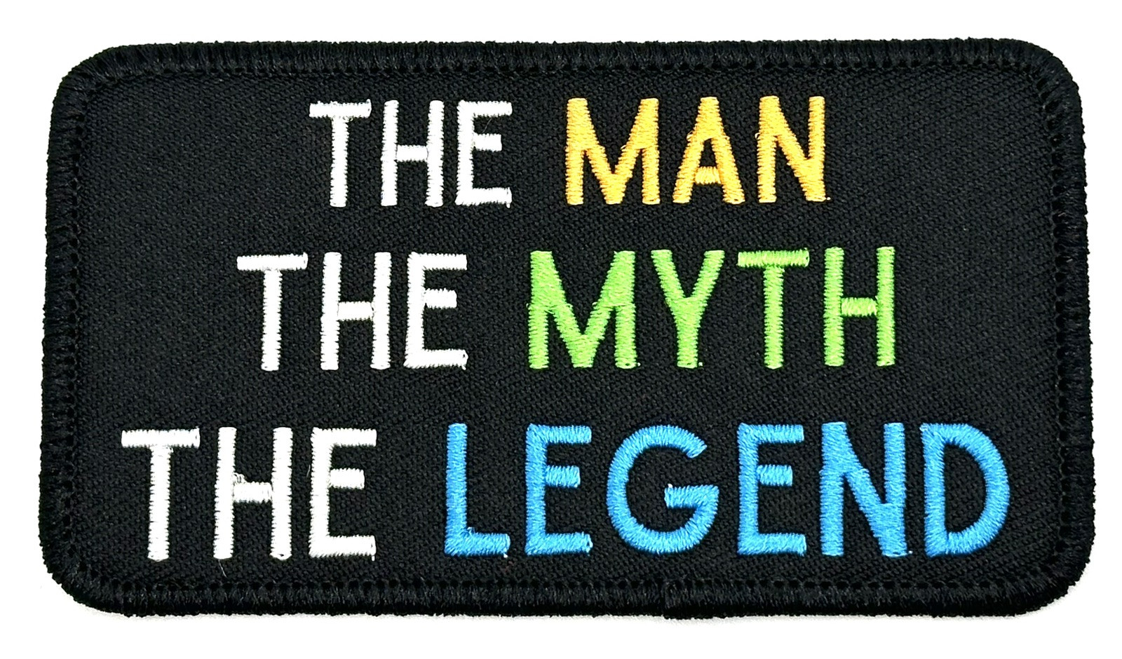 The Man The Myth The Legend Adult Humor Vintage Style Retro Patch Hat Cap