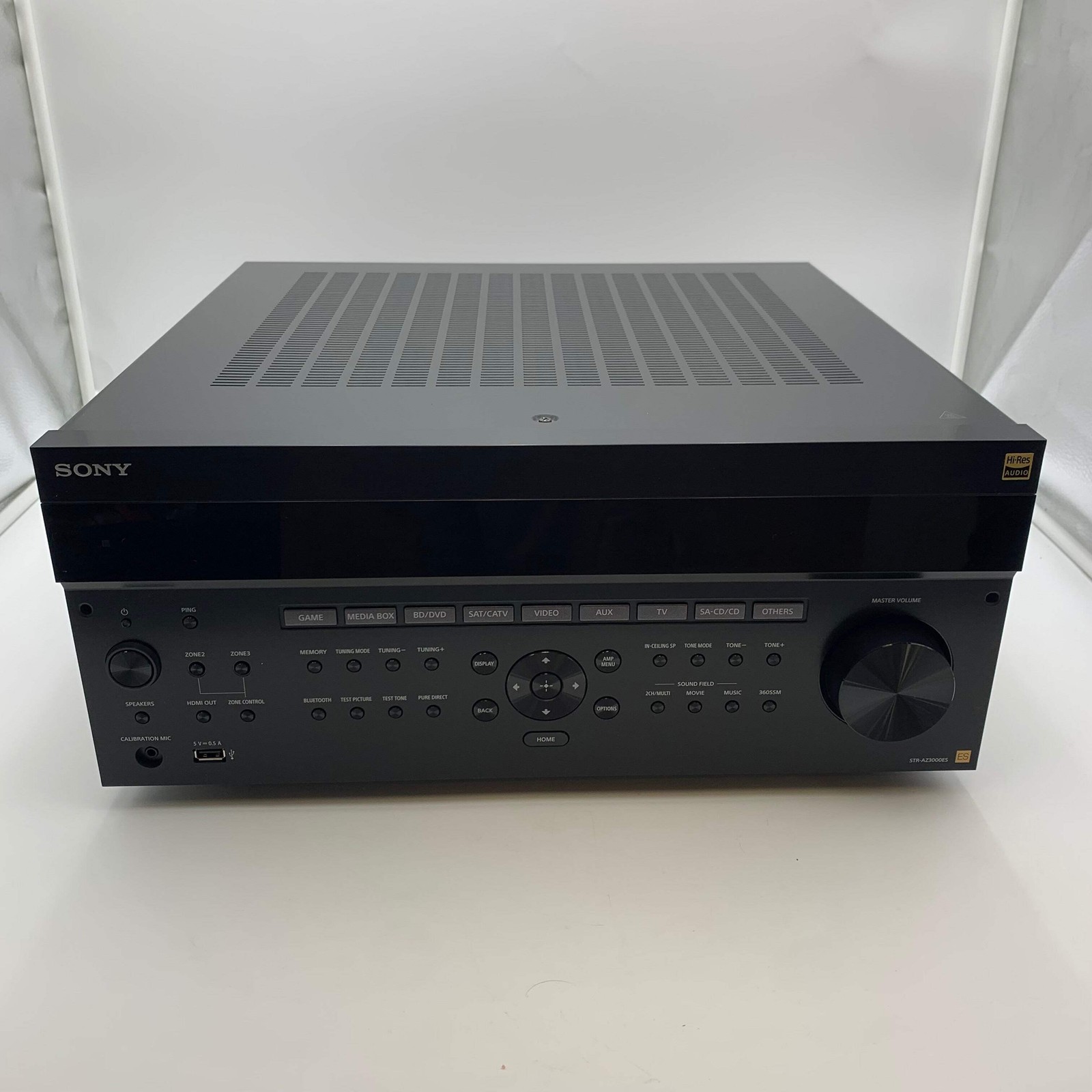 Sony Premium ES STR-AZ3000ES 9.2-Channel 8K UHD AV Receiver Black