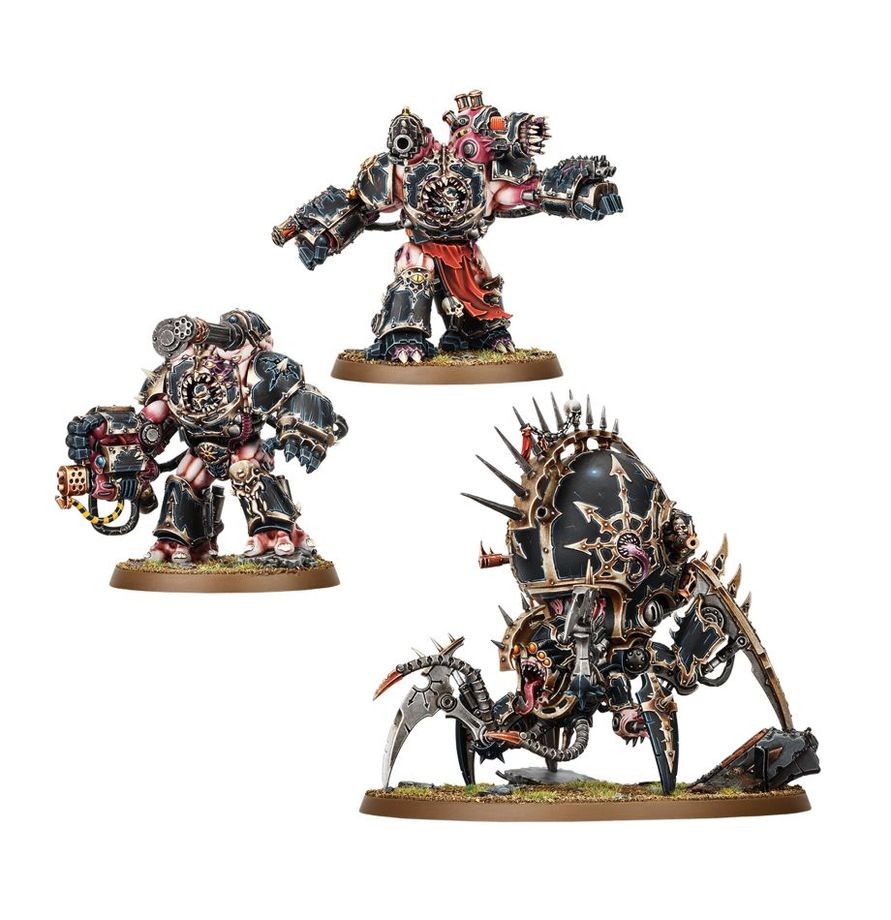 Warhammer 40k: Chaos Space Marines Venomcrawler and Obliterators