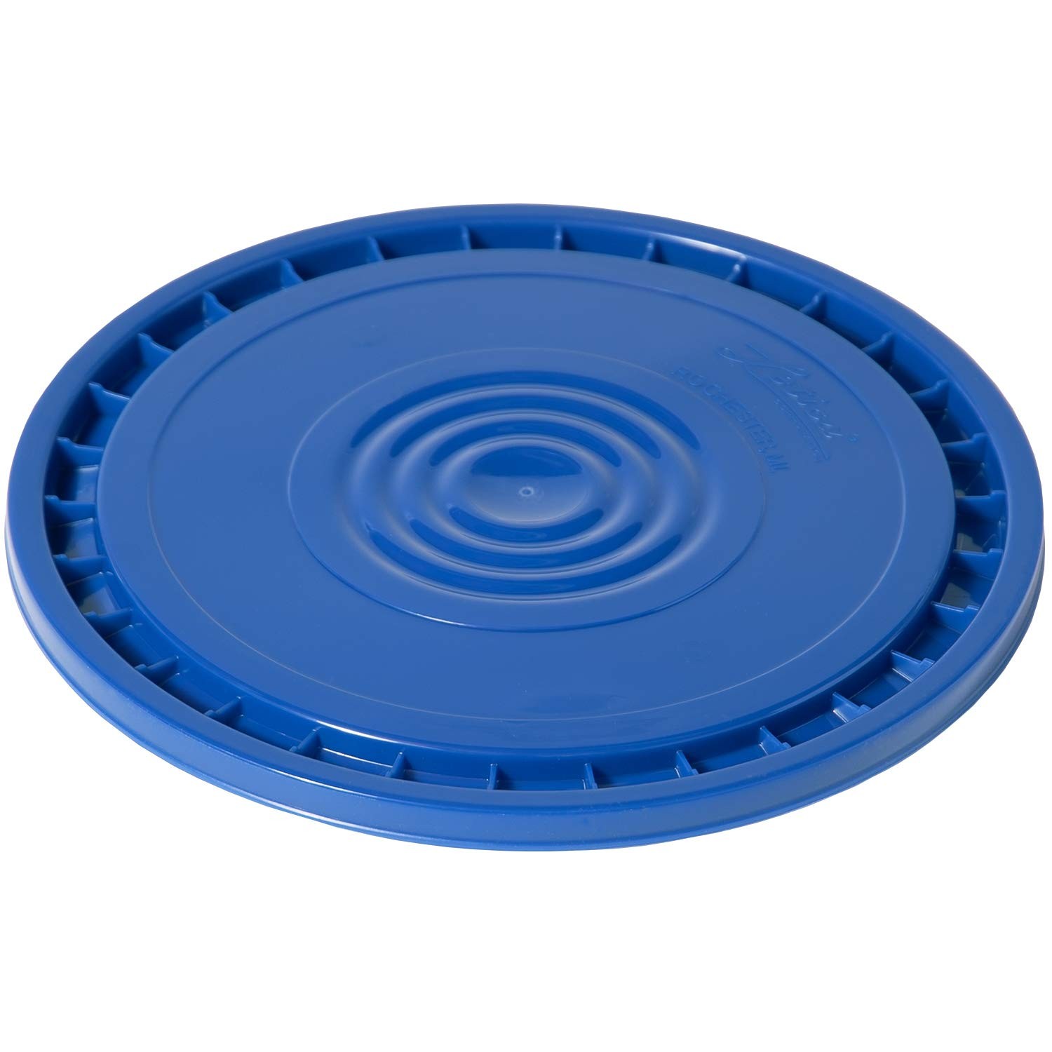 5 Gallon Bucket Lid Food Grade Reusable HDPE Easy Seal Blue 3.57 Gallon