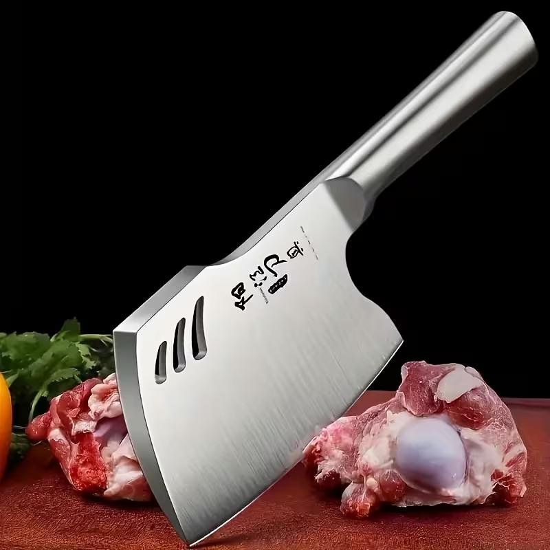 Bone Knife, Heavy Duty Axe, Stainless Steel Thickened Blade And Ergonomic Handle