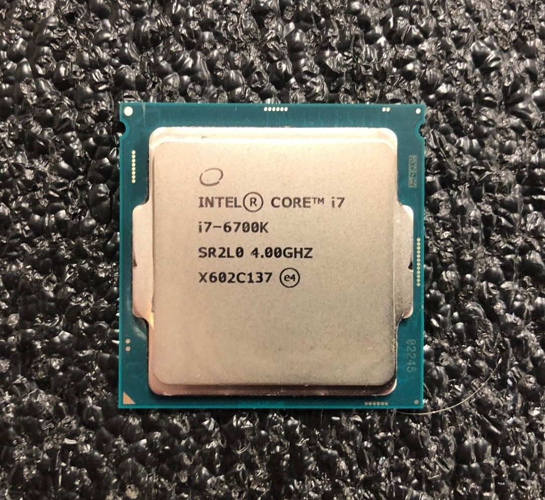 Intel i7-6700K 4GHz 8MB Quad Core i7 Desktop Processor Unlocked LGA 1151