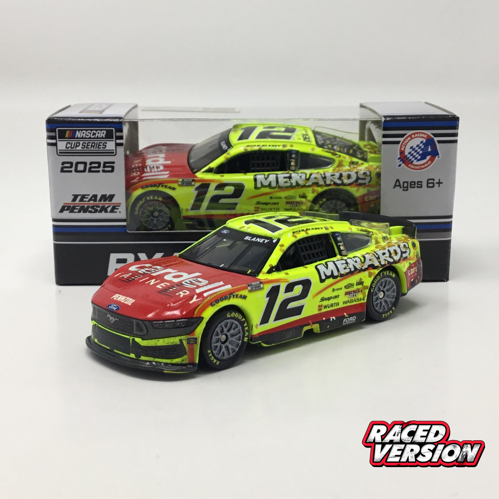 Ryan Blaney 2025 Menards / Cardell Nashville Race Win 1:64 Diecast
