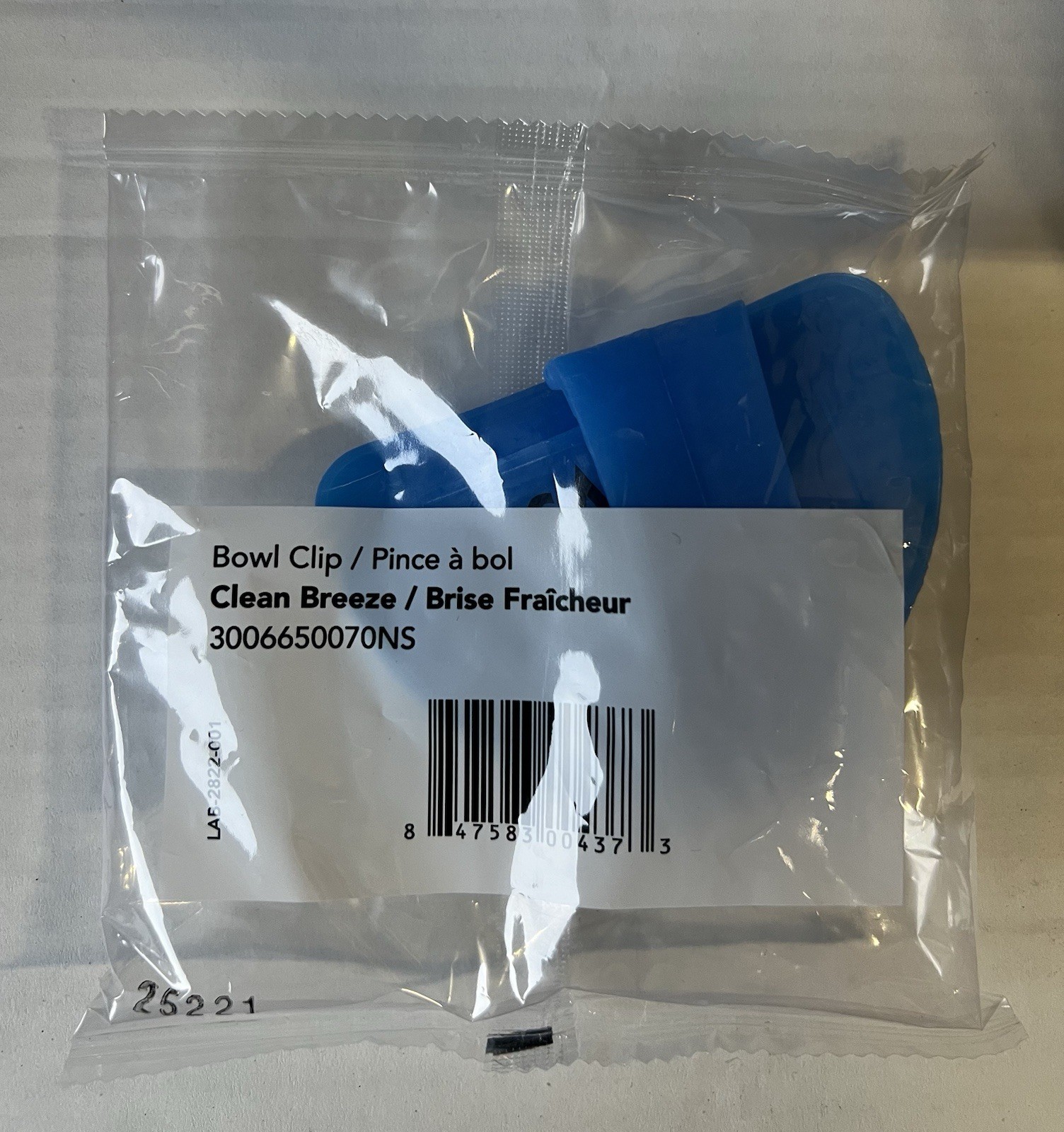 Toilet Bowl Clips Clean Breeze Scent (4 Pack)