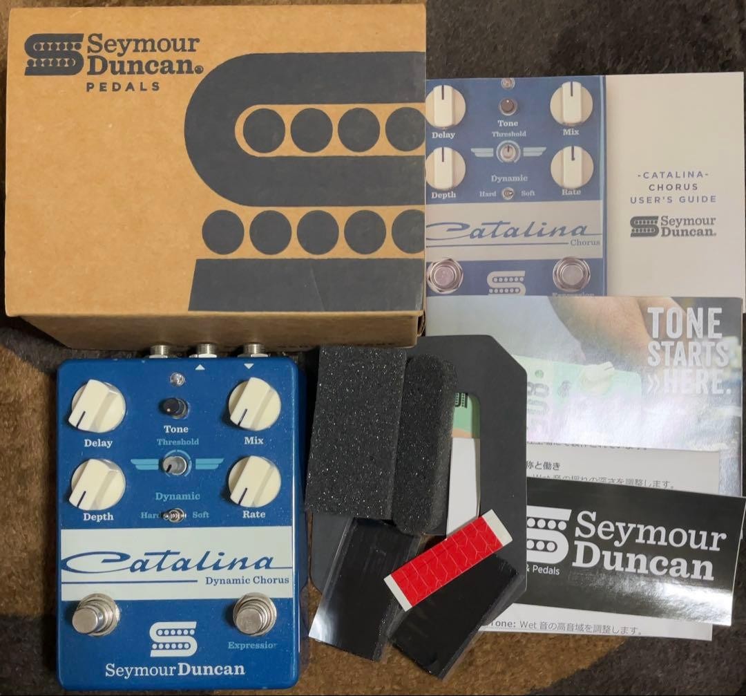Seymour Duncan Catalina Chorus Pedal Used Effects with Accessories