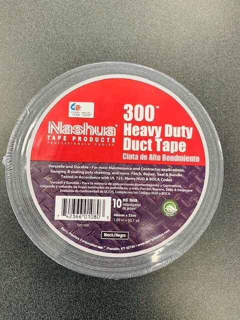 Covalence Adhesives NAS-300 Cloth Tape 2" x 60Y 10 Mil Gray Heavy-Duty
