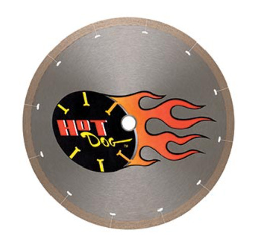 MK Diamond Hot Dog Tile Blade MK-225 12" x .080" x 1" 169206