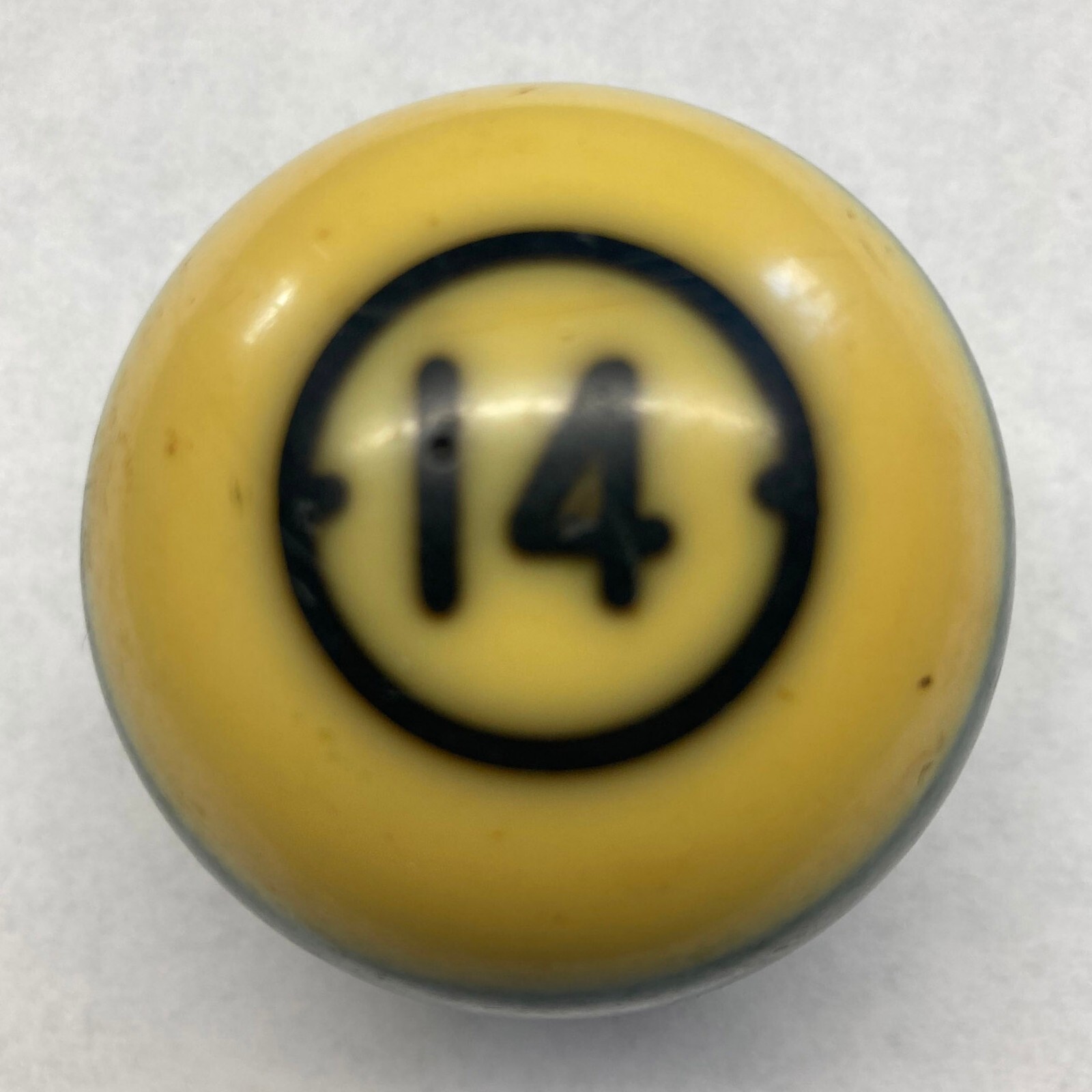 USED Round Dart Brunswick Centennial Pool Ball #14b replacement - FAST Free Ship