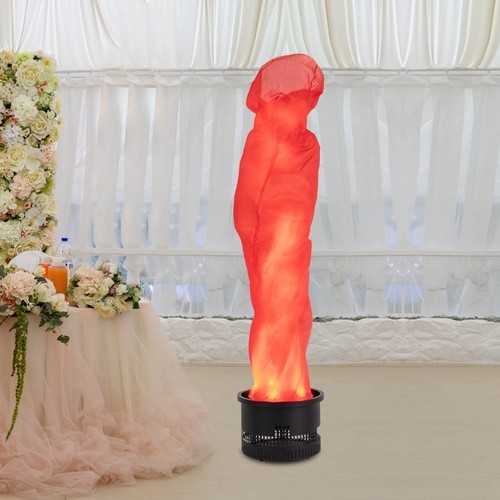 Flame Lamp Electric Red Flame Light Simulated Campfire Parties Effect Light Fake