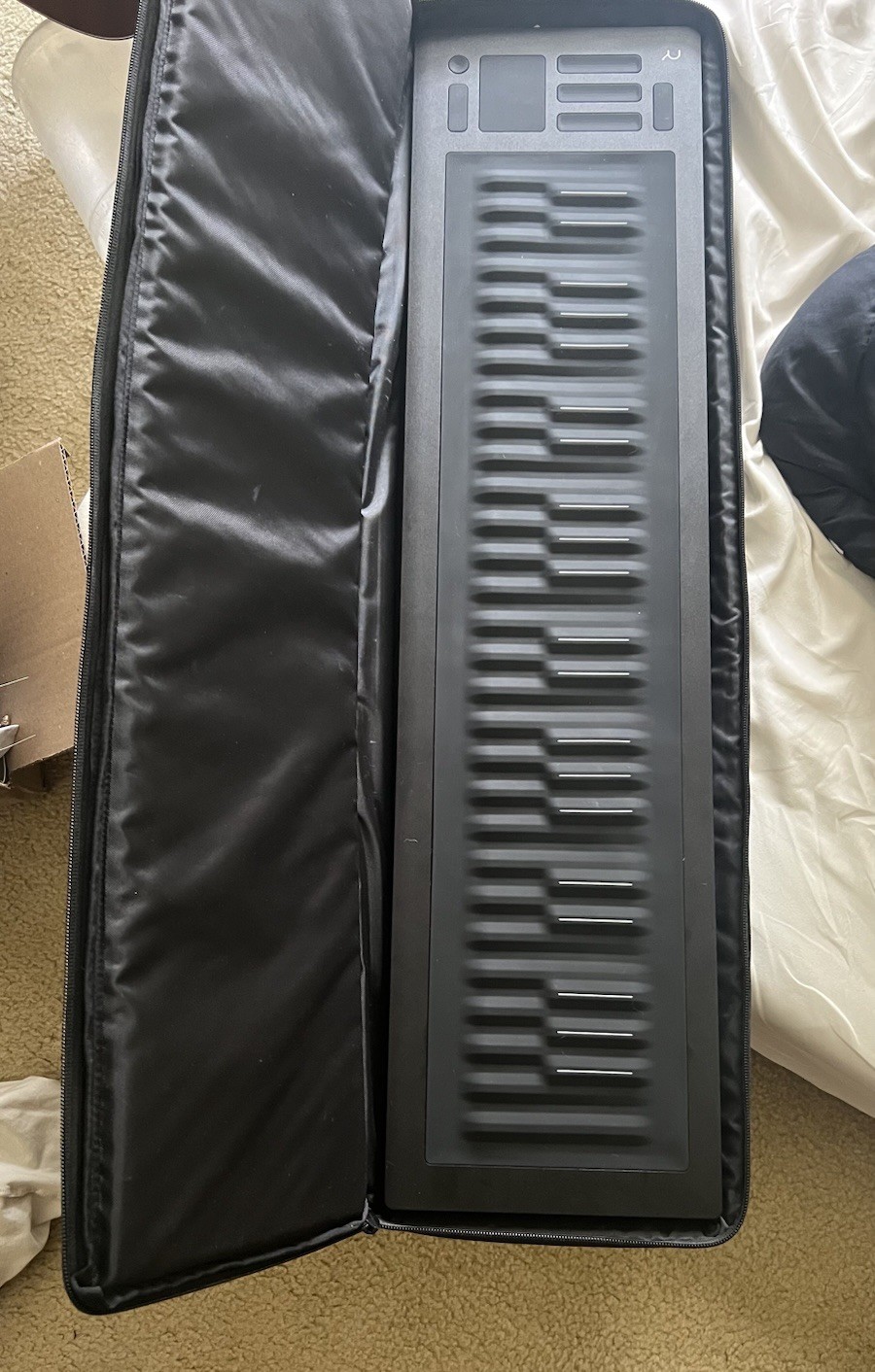 ROLI Seaboard RISE 49 49-Key Synth MIDI Controller Aftertouch USB + Case