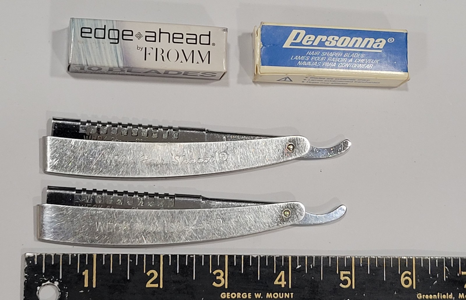 Vintage Weck Hair Shaper Lot of 2 with Guards & Fromm Teflon Blades Pack