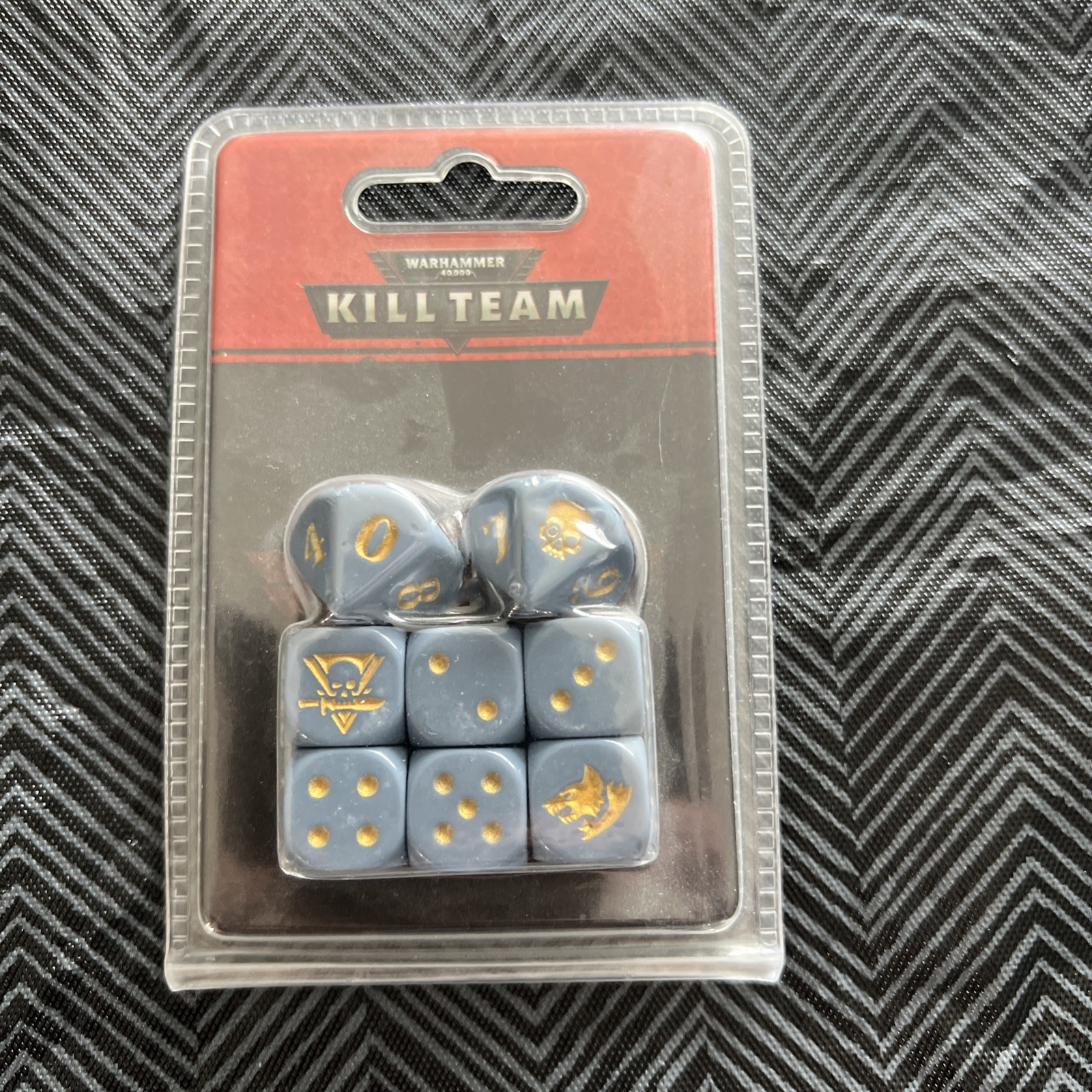 Warhammer 40K SPACE WOLVES  DICE PACK Kill Team  GW BRAND NEW
