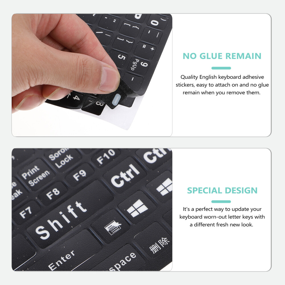 Keyboard PC English Keyboard Stickers Keycap Stickers Laptop