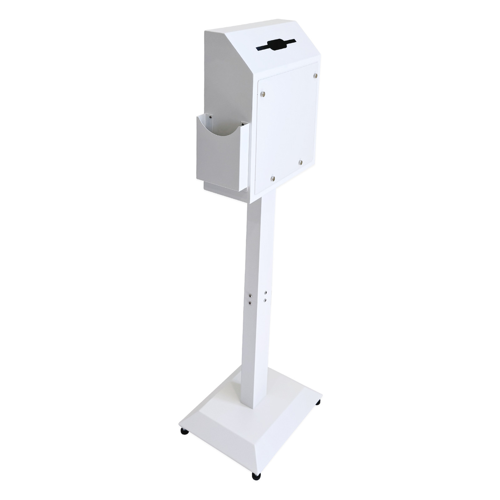 Suggestion Box with Stand, Floor Standing Offering Box with Combination Lock