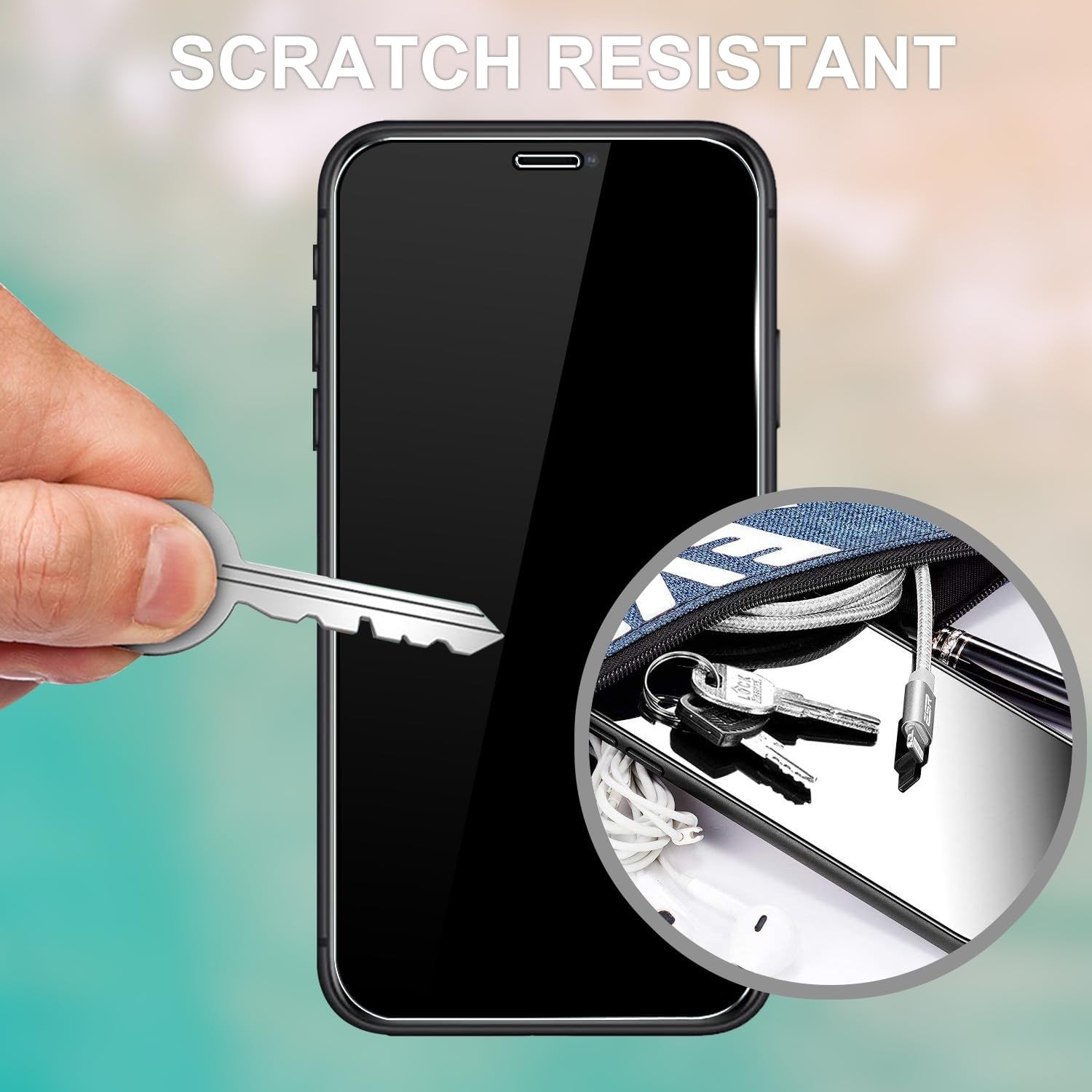 For Apple iPhone 14 Pro Max Tempered Glass Screen Protector Anti Scratch Cover