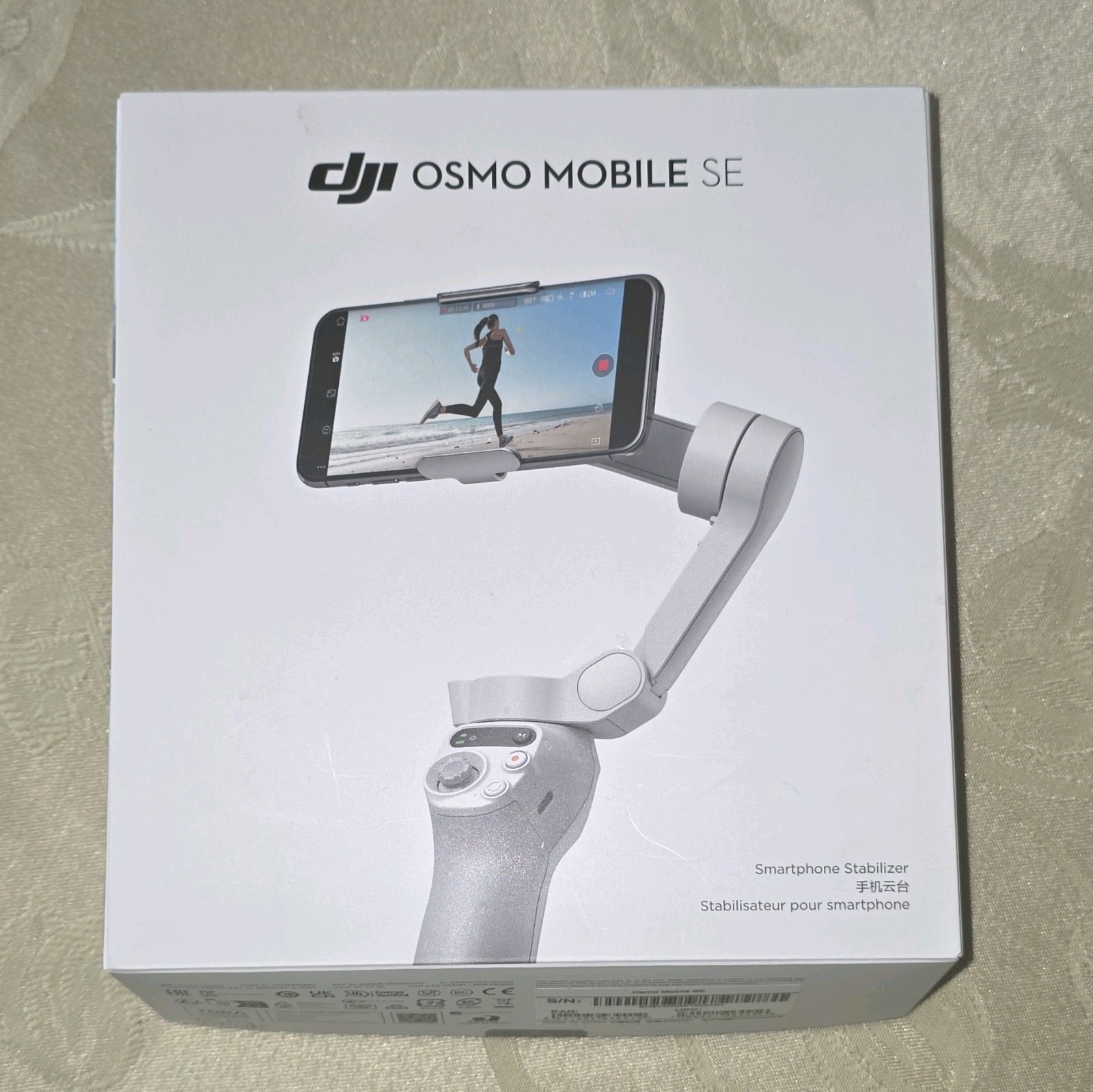DJI Osmo Mobile SE Foldable Magnetic Smartphone Gimbal w/ Tripod & Clamp