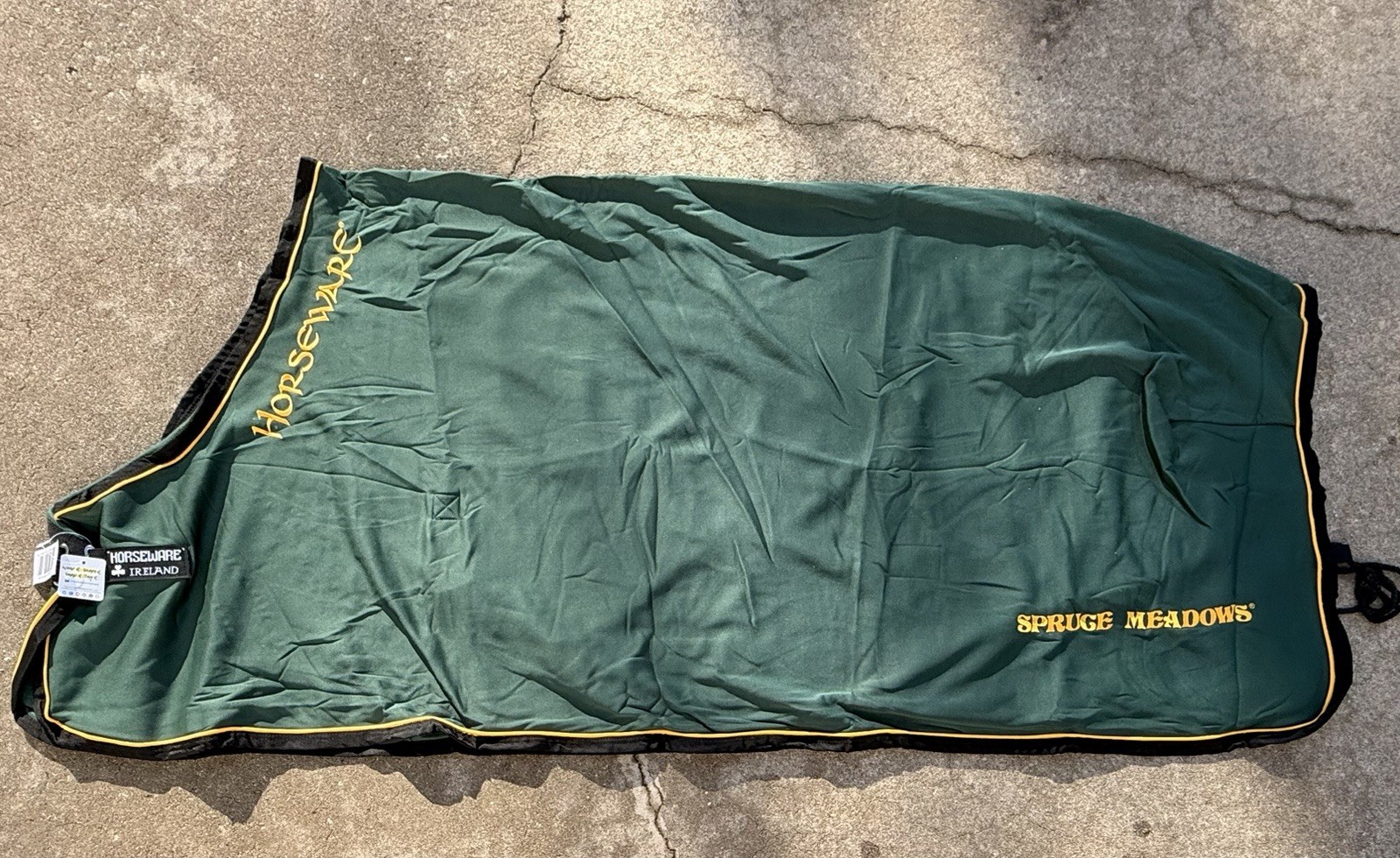 NEW Horseware Spruce Meadows Fleece Cooler Blanket Size 81”