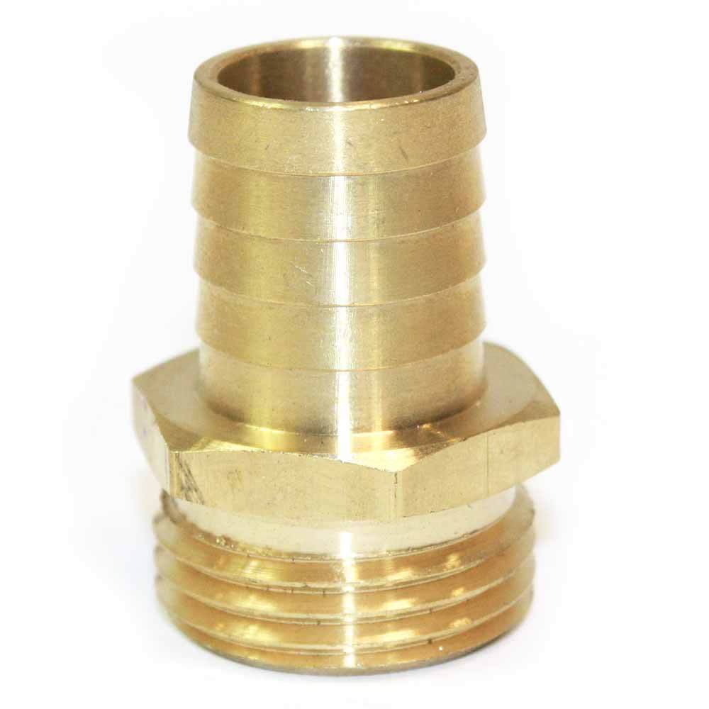 (1) 3/4" GHT Male x 3/4" Barb Hose Fitting - FGM312