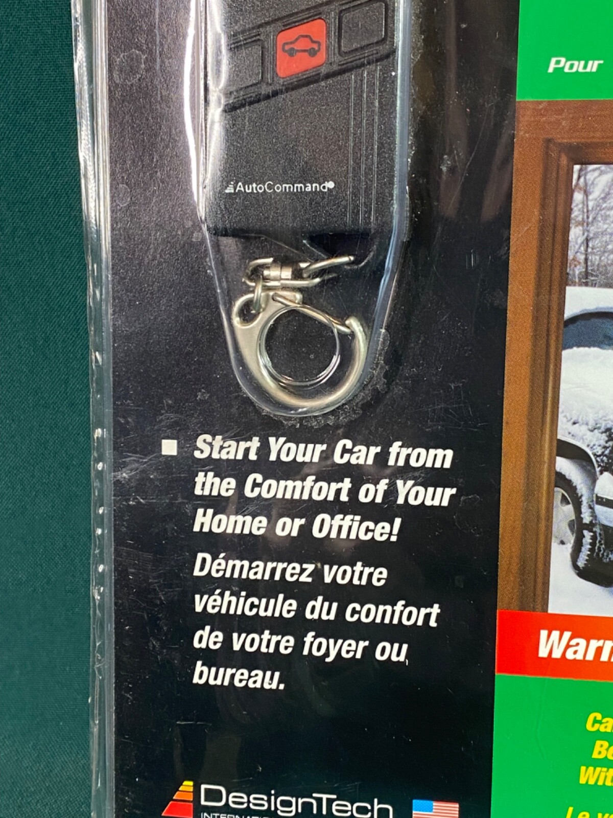 DesignTech Remote Control Car Starter Auto Command NEW Unopened Model #28921